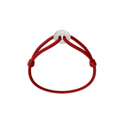 Rose Soho Pavé Cord Bracelet