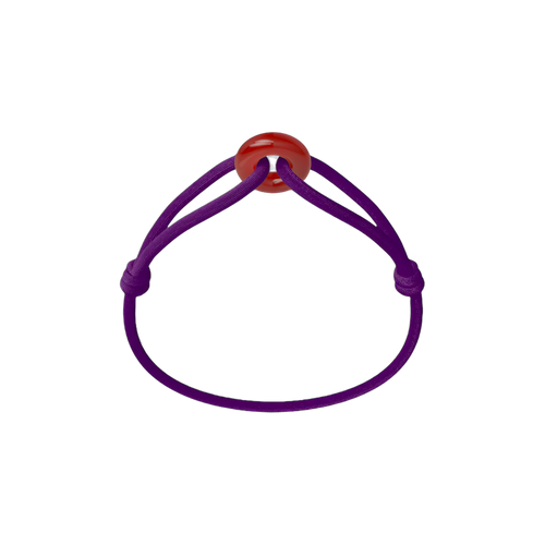 Red Soho Cord Bracelet