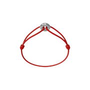 Mini Silver Soho Diamond Cord Bracelet