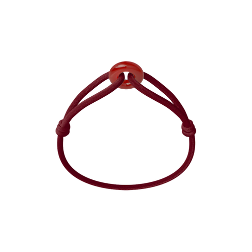 Red Soho Cord Bracelet