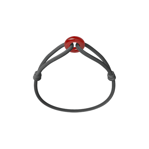 Red Soho Cord Bracelet