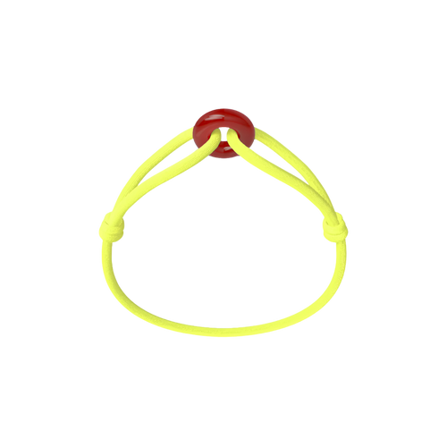 Red Soho Cord Bracelet