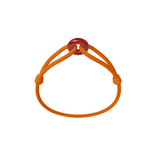 Red Soho Cord Bracelet