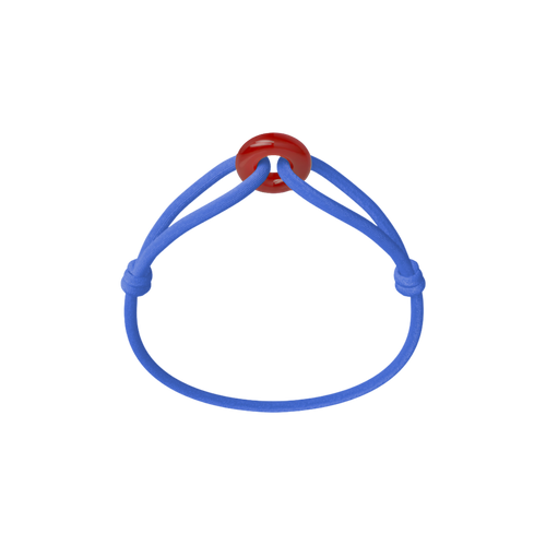 Red Soho Cord Bracelet