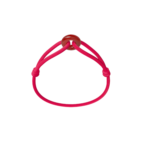Red Soho Cord Bracelet