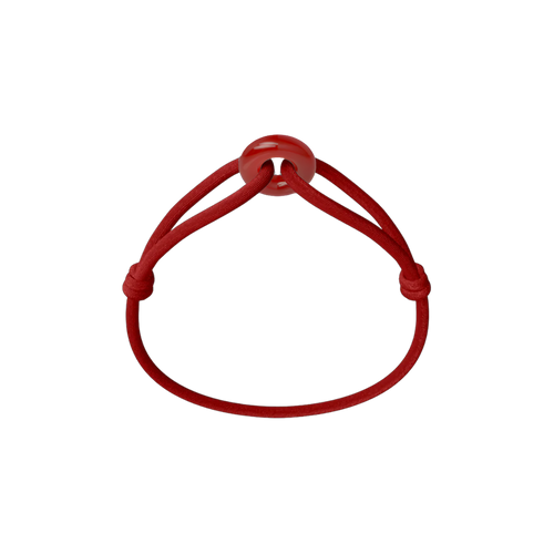 Red Soho Cord Bracelet