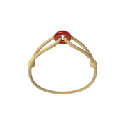 Red Soho Cord Bracelet