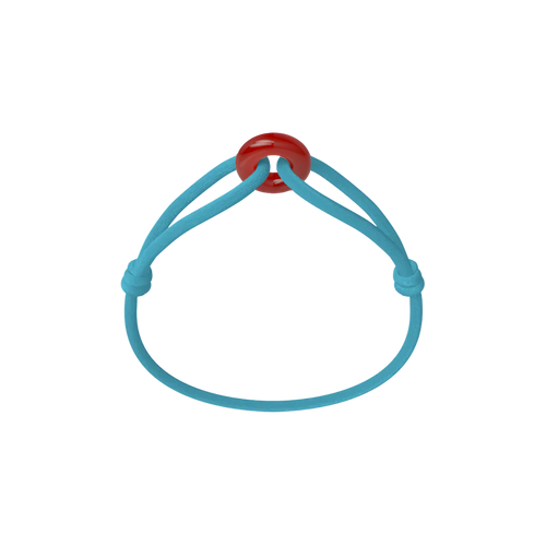 Red Soho Cord Bracelet