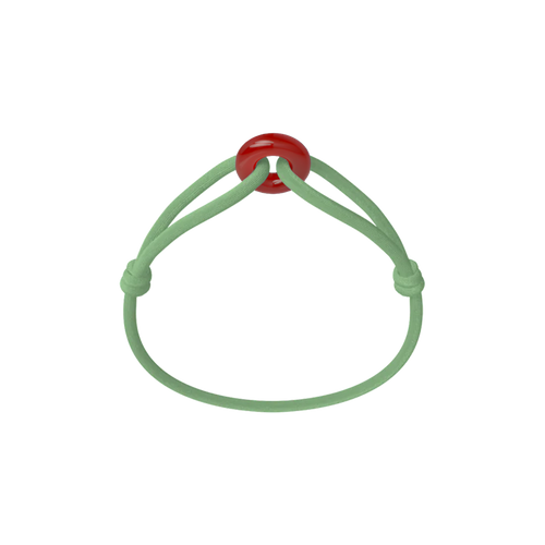 Red Soho Cord Bracelet