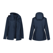 Regatta TRA152 Classic Womens Waterproof 3-IN-1 Work Jacket