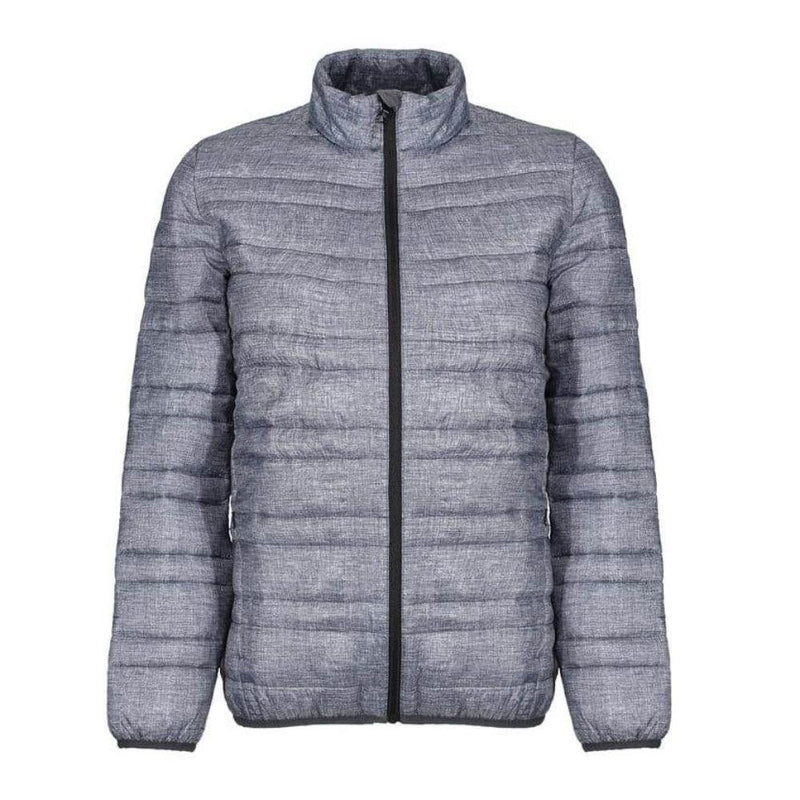 Regatta TRA496 Firedown Down Touch Insulated Work Jacket Grey Marl / Black XL