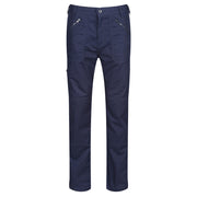 Regatta TRJ170 Multi Pocket Water-Repellent Work Trouser Navy Blue