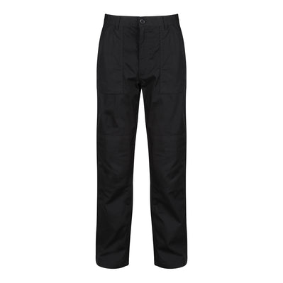 Regatta TRJ330 Water-Repellent Multi-Pocket Action Trousers Black