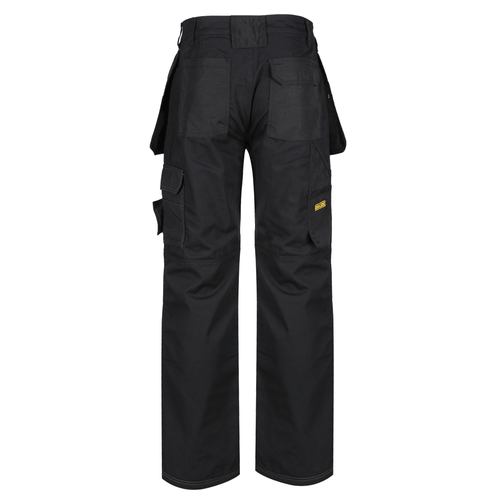 Regatta TRJ335 Hardwear Holster Pocket Kneepad Work Trousers Black 30" Waist / 33" Leg