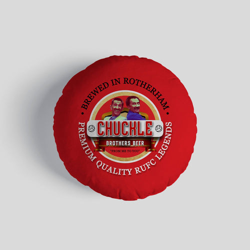 Rotherham Chuckle - Football Legends - Circle Cushion 14"