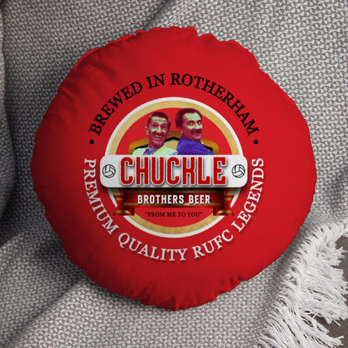 Rotherham Chuckle - Football Legends - Circle Cushion 14"