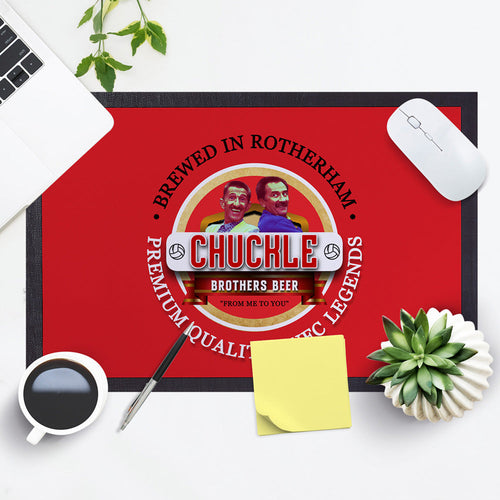 Rotherham Chuckle  - Football Legends - Door Mat -60cm X 40cm