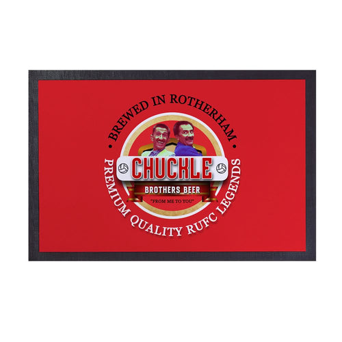 Rotherham Chuckle  - Football Legends - Door Mat -60cm X 40cm