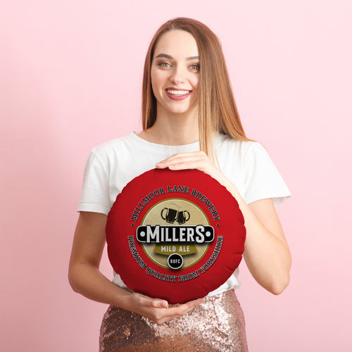Rotherham Millers - Football Legends - Circle Cushion 14"