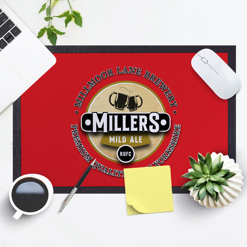 Rotherham Millers  - Football Legends - Door Mat -60cm X 40cm