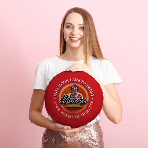 Rotherham Moore - Football Legends - Circle Cushion 14"