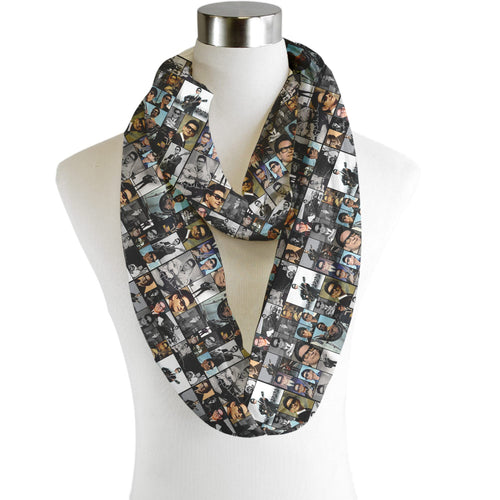 Roy Orbison Montage - Scarf - Infinity  - Chiffon