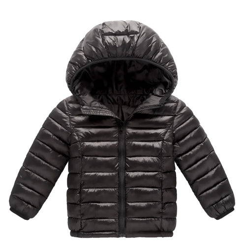 Kids Winter Jacket -30℃ Warm Padded Coat | Thick Velvet Parkas for Children