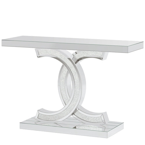 Gold Entryway Table, Modern 39-Inch Console Faux Marble Narrow Wood Sofa with