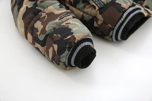 Autumn Winter Hooded Jacket for Kids - Boys & Girls Warm Fur Collar Zipper Outerwear Casual Fashion Baby Coat for Ages 2-6