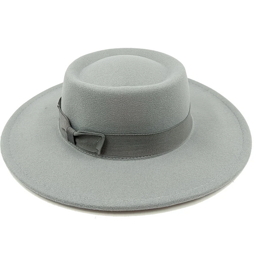 Sombrero Raised Top Fedora Hat 2023 New European and American Fedora Hat Jazz