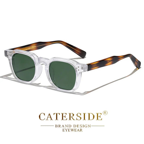Retro Punk Men Sunglasses Small Frame Square Personalized Design Sun Glasses