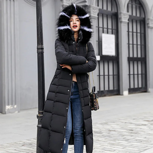 Women's Thick Winter Padded Warm  Parka Jackets