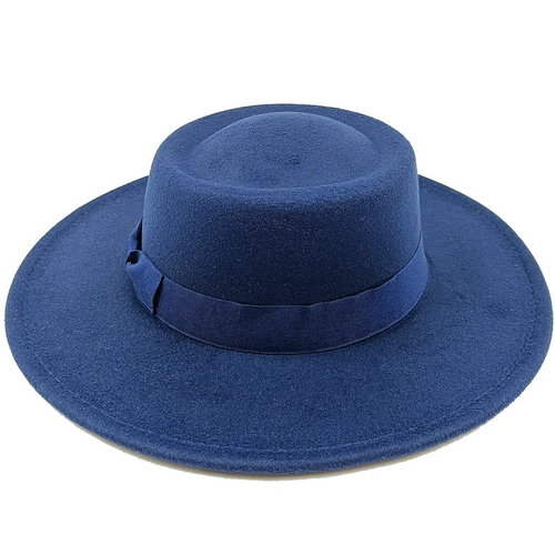Sombrero Raised Top Fedora Hat 2023 New European and American Fedora Hat Jazz