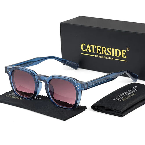 Retro Punk Men Sunglasses Small Frame Square Personalized Design Sun Glasses