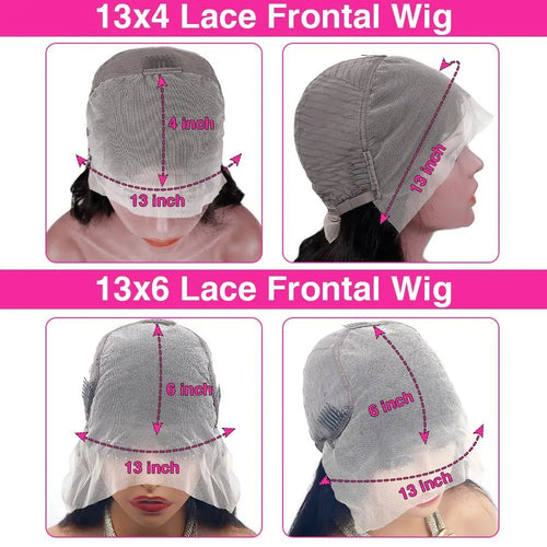 P4/27 Highlight Colored 13x4 13x6 HD Lace Frontal Wig 32 46 Inch 220 Density Remy Hair Bone Straight human Hair Wigs For Women