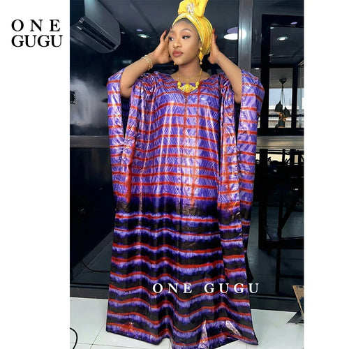 Unique Perfumed First Quality African Dashiki Basin Dress Nigerian Origianl Printing Bazin Riche Wedding Party Boubou Robe