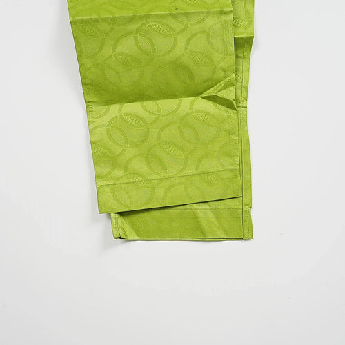 Men's Traditional Agbada 2PCS Green Bazin Riche Shirt and Pant