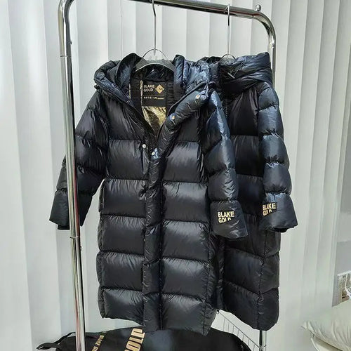 Children's Winter Down Jacket Duck Down Warm Hooded Outerwear