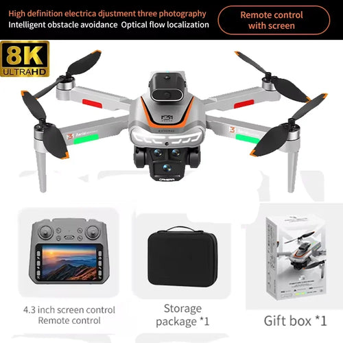 NEW M3 Drone 8K HD 5G GPS Photography Remote Control Aerial Aircraft Dual