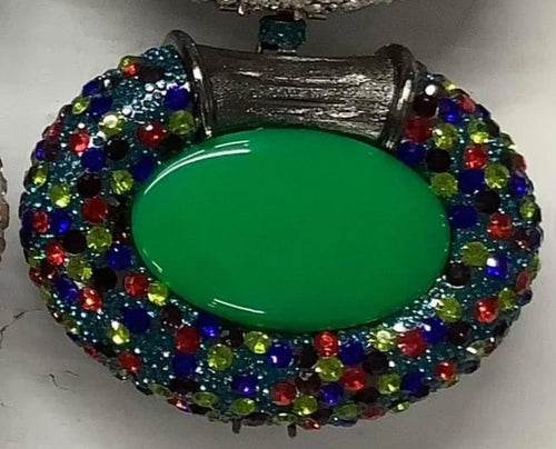 Women's Crystals Evening Party Cocktail Clutches Bag