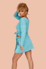 SAGE Organic Cotton Wrap Top