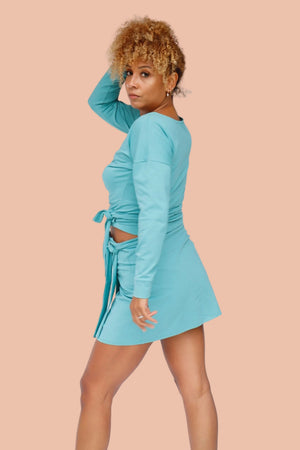 SAGE Organic Cotton Wrap Top