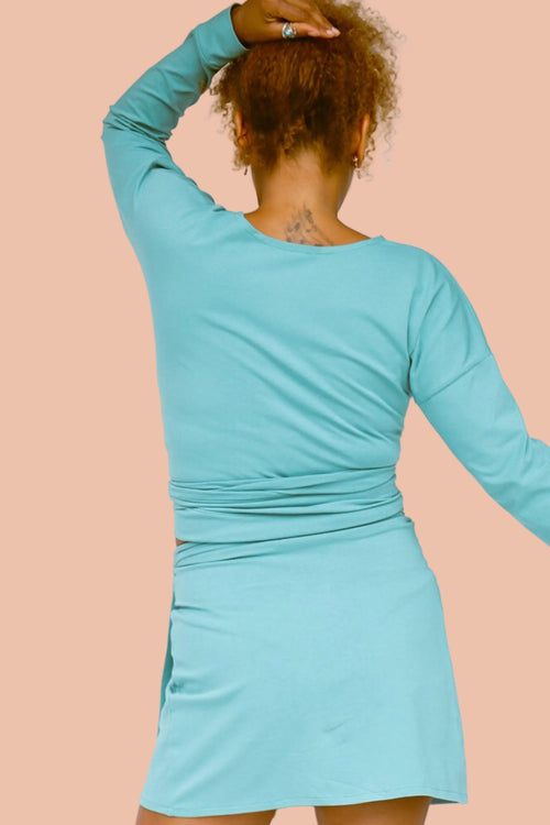 SAGE Organic Cotton Wrap Top