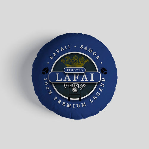 SAMOA Rugby League Lafai  - Legend Collection - Circle Cushion 14"