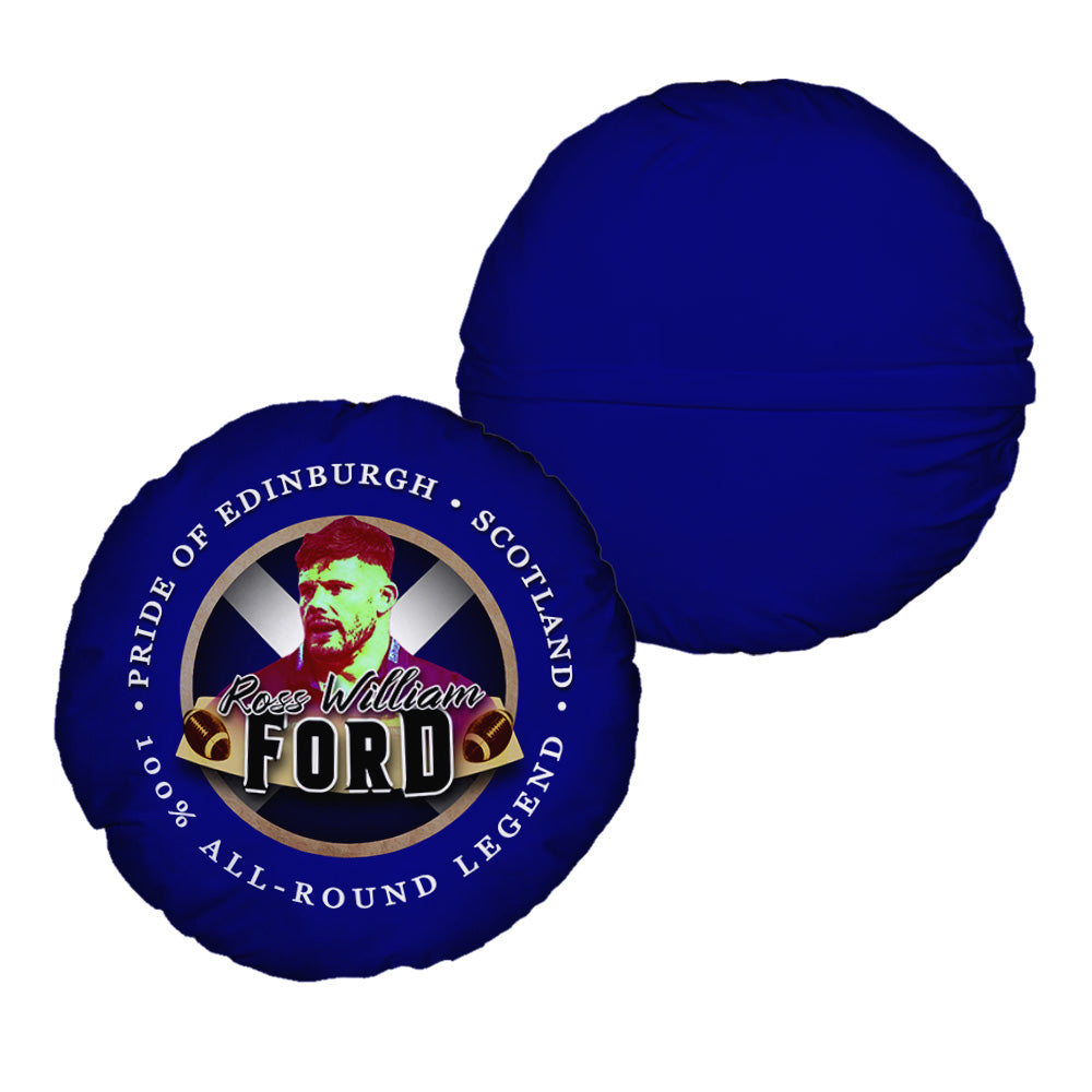 Scotland Rugby Union Ford  - Legend Collection - Circle Cushion 14"
