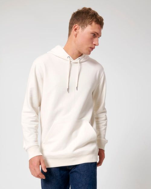 Regenerated Cotton Hooded Sweatshirt: Unisex