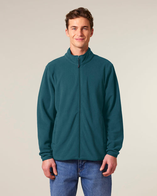 Recycled Polyester Fleece Jacket: Mens