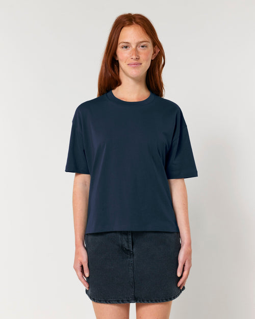 Organic Colours Boxy T-shirt: Womens