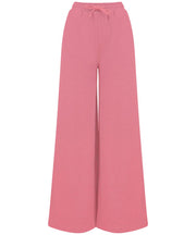 Regenerated Cotton Wide Leg Joggers: Womens