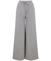 Regenerated Cotton Wide Leg Joggers: Womens
